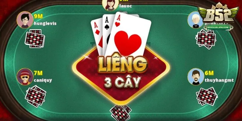 Thứ tự bộ bài trong liêng